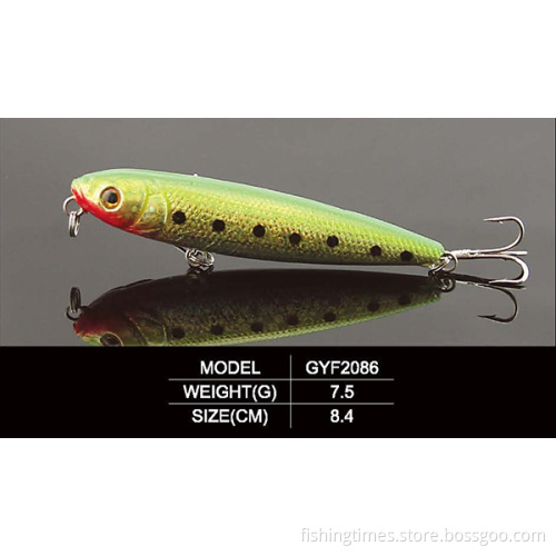 High Quality Hard Plastic Pencil Fishing Lure (GYF2086)